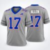 Bills Josh Allen 2026 Grey Jersey 7 Bills Josh Allen 2026 Grey Jersey 1