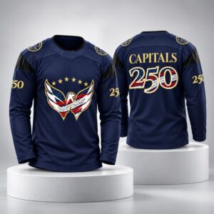 Washington Capitals America 250 Custom Jersey