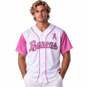 Birmingham Barons Breast Cancer Month 2026 Jersey
