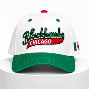 Blackhawks Mexican Heritage 2026 Hat 1