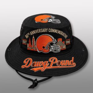 Browns Dawg Pound EST 1946 Bucket Hat 4