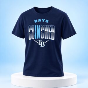 Rays Clinched Playoff 2026 Shirt 1