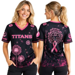 2026 Titans Breast Cancer Month Unisex Jersey 1