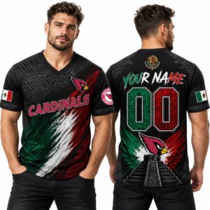 2026 Arizona Football Mexican Heritage Custom Jersey 4 Arizona Football Mexican Heritage Custom Jersey 2026 2