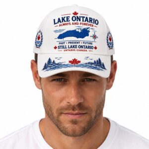 Still Lake Ontario Past Present Future Hat
