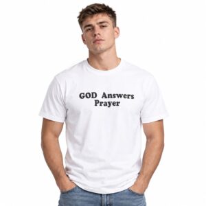 Bijan Robinson God Answers Prayer Shirt 3