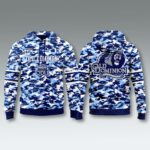 2026 ODU Football Blue Camo Hoodie