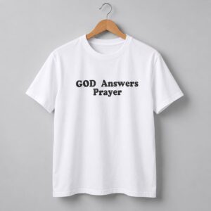Bijan Robinson God Answers Prayer Shirt 1