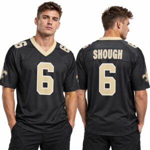 2026 NO Saints Tyler Shough Black Jersey 2