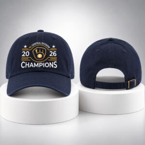 2026 Brewers NL Central Champs Classic Hat