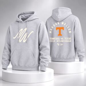 Morgan Wallen Tennessee vs Texas Game 2026 Hoodie