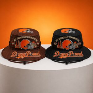 Browns Dawg Pound EST 1946 Bucket Hat 2