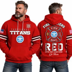 2026 Titans Firefighters Appreciation Hoodie 3