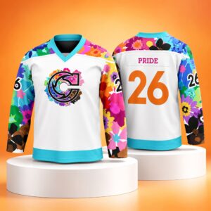 2026 Cincinnati Cyclones Pride Celebration Hockey Jersey 1