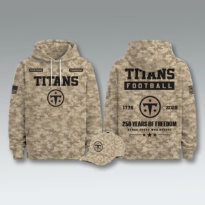 Titans Veterans Day 2026 Desert Camo Hoodie 1