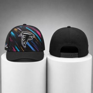 2026 Falcons Cancer Interception Crucial Catch Hat 1