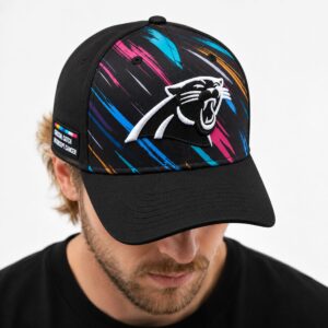 2026 Panthers Cancer Interception Crucial Catch Hat