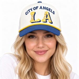 Jessica Alba City Of Angels LA Rams Hat 2