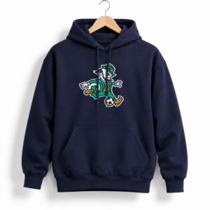 2026 Notre Dame Leprechaun Soccer Hoodie 3