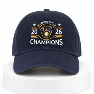 2026 Brewers NL Central Champs Classic Hat 2