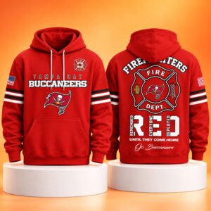 2026 Buccaneers Firefighters Appreciation Hoodie 1