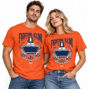 Fighting Illini Football Game Day Spirit Shirt 2026 1