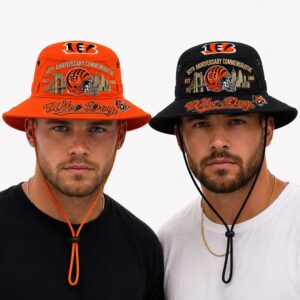 Bengals Who Dey EST 1966 Bucket Hat 3