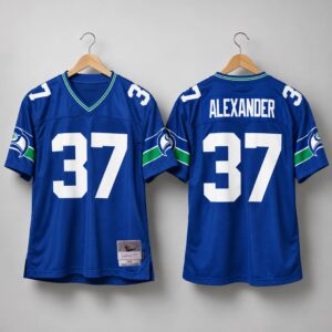 Seahawks Shaun Alexander 37 Throwback Jersey 2000 4 Seahawks Shaun Alexander 37 Throwback Jersey 2000