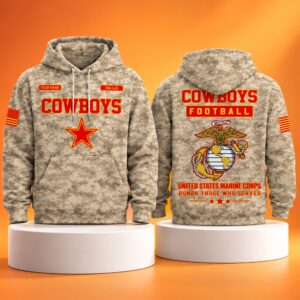 2026 Cowboys USMC Appreciation Hoodie 2