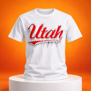 2026 Utah Utes White Out Ice Shirt 2