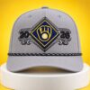 2026 Brewers NLCS Bound Gray Hat 1