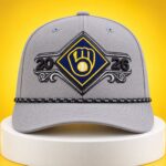 2026 Brewers NLCS Bound Gray Hat