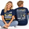 2026 Brewers National League Champs Roster Shirt 1
