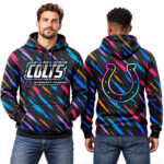2026 Colts Crucial Catch Colorful Hoodie