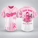 2026 Dodgers Breast Cancer Awareness Jersey