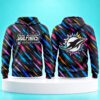 2026 Dolphins Crucial Catch Colorful Hoodie 1