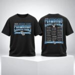 2026 Rays American League Champions Team Rosters Shirt