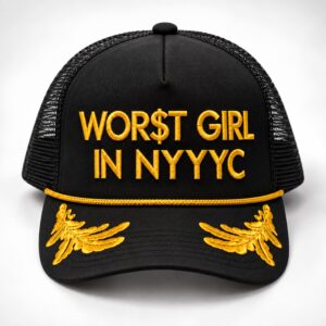 Worst Girl In NYC Trucker Hat 2