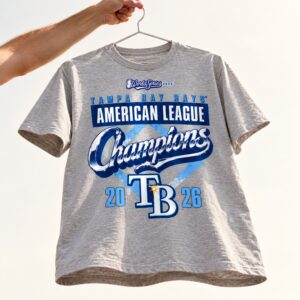 2026 Rays American League Champions Parade Shirt 3