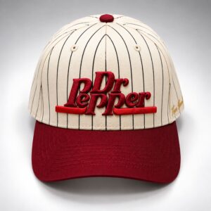 2026 Dr Pepper Pinstripe Hat 2