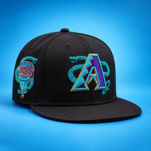 Arizona D backs Midnight Venom Hat 5
