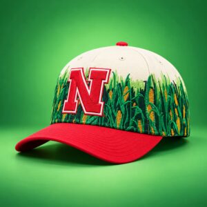 2026 Nebraska Cornhuskers Corn 3D Hat 2