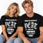 Born To Listen To Peat And Play Forced To Have A Job T-Shirt
