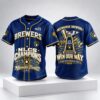 Brewers 2026 National League Champs Win Our Way Jersey 1