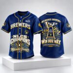 Brewers 2026 National League Champs Win Our Way Jersey