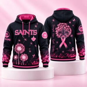 Saints Breast Cancer Awareness Month 2026 Hoodie 1