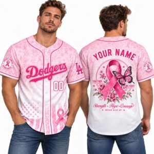2026 Dodgers Breast Cancer Awareness Jersey