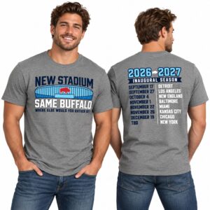 2026 Bills New Stadium Inaugural Season Shirt 3