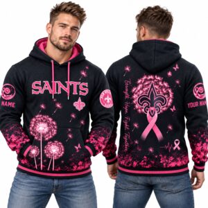 Saints Breast Cancer Awareness Month 2026 Hoodie 2