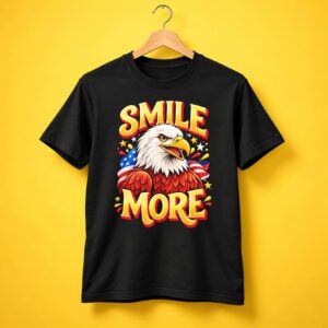 American Eagle Smile More T Shirt 1